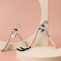 Classic Style Solid Color Stainless Steel Plastic Eyelash Curler 1 Piece main image 7