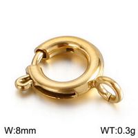 1 Piece Stainless Steel 18K Gold Plated Geometric sku image 6