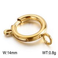 1 Piece Stainless Steel 18K Gold Plated Geometric sku image 7