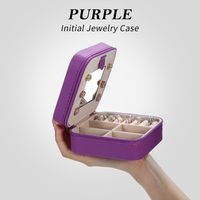 Casual Letter Pu Leather Jewelry Boxes main image 7