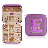 Casual Letter Pu Leather Jewelry Boxes main image 6