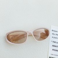 Casual Vacation Sports Geometric Pc Resin Avaitor Full Frame Kids Sunglasses sku image 1