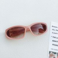 Casual Vacation Sports Geometric Pc Resin Avaitor Full Frame Kids Sunglasses sku image 2