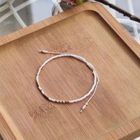 Fairy Style Elegant Simple Style Solid Color Natural Stone Glass Beaded Women's Bracelets main image 11