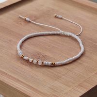 Fairy Style Elegant Simple Style Solid Color Natural Stone Glass Beaded Women's Bracelets main image 8