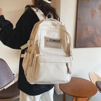 Large-capacity Retro Canvas Backpack, Same Style School Bag main image 9