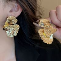 1 Pair Elegant Exaggerated Butterfly Alloy Ear Studs main image 1