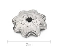1 Piece Stainless Steel Flower main image 2