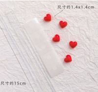 Mother's Day Modern Style Heart Shape Foam Party Festival Cake Decorating Supplies sku image 5