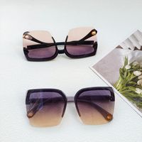 Casual Elegant Vacation Geometric Pc Resin Square Full Frame Women's Sunglasses main image 6