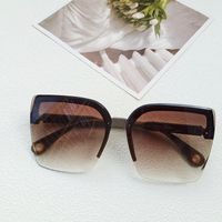Casual Elegant Vacation Geometric Pc Resin Square Full Frame Women's Sunglasses sku image 1