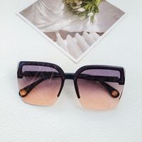 Casual Elegant Vacation Geometric Pc Resin Square Full Frame Women's Sunglasses sku image 4