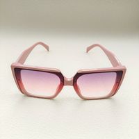 Modern Style Solid Color Pc Resin Square Full Frame Women's Sunglasses main image 2