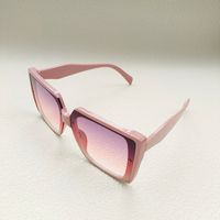Modern Style Solid Color Pc Resin Square Full Frame Women's Sunglasses main image 5