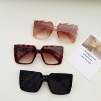 Modern Style Solid Color Pc Resin Square Full Frame Women's Sunglasses main image 4