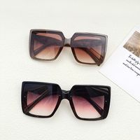 Modern Style Solid Color Pc Resin Square Full Frame Women's Sunglasses main image 1