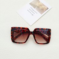 Estilo Moderno Color Sólido Ordenador Personal Resina Cuadrado Fotograma Completo Gafas De Sol Mujer sku image 5