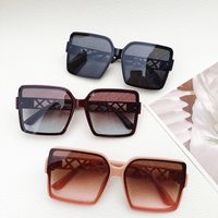 Ig Style Casual Vacation Solid Color Pc Resin Square Full Frame Women's Sunglasses main image 4