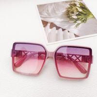 Ig Style Casual Vacation Solid Color Pc Resin Square Full Frame Women's Sunglasses sku image 4