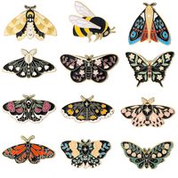 Style Simple Insecte Abeille Papillon Alliage Unisexe Broches main image 1