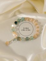 Elegant Simple Style Geometric Freshwater Pearl Opal Copper Beaded Women's Bracelets main image 2