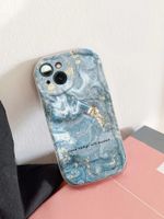 Cute Funny Artistic Color Block Plastic   Phone Cases main image 3