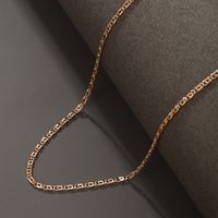 Xuping Simple Style Geometric 18k Gold Plated White Gold Plated Alloy Copper Alloy Wholesale Necklace main image 6