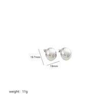 1 Pair Simple Style Commute Geometric Polishing Plating Copper 18k Gold Plated White Gold Plated Ear Studs sku image 6