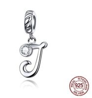 Simple Style Commute Letter Sterling Silver Inlay Zircon Charms sku image 6