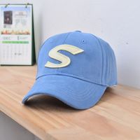 Unisex Casual Hip-hop Letter Machine Embroidery Curved Eaves Baseball Cap sku image 4