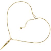 Casual Elegante Color Sólido Cobre Enchapado Embutido Perlas Artificiales Chapado En Oro De 18 Quilates. Collar Colgante main image 4
