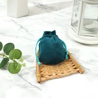 Simple Style Solid Color Cloth Jewelry Packaging Bags sku image 9