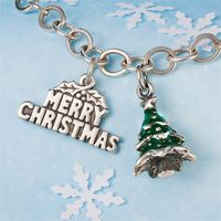 Cute Animal Cartoon Stainless Steel Plating Christmas Jewelry Accessories main image 2