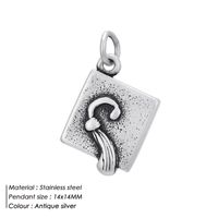 Cute Animal Cartoon Stainless Steel Plating Christmas Jewelry Accessories sku image 21