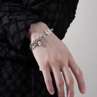 Simple Style Constellation Titanium Steel Plating Inlay Zircon Rings Bracelets Necklace main image 5