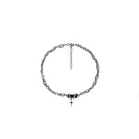 Simple Style Constellation Titanium Steel Plating Inlay Zircon Rings Bracelets Necklace sku image 15