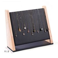 Simple Style Classic Style Color Block Wood Jewelry Rack sku image 2