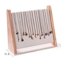 Simple Style Classic Style Color Block Wood Jewelry Rack sku image 3