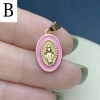 Classic Style Oval Copper Plating Jewelry Accessories sku image 2
