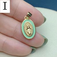 Classic Style Oval Copper Plating Jewelry Accessories sku image 9