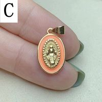 Classic Style Oval Copper Plating Jewelry Accessories sku image 3