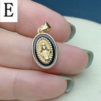 Classic Style Oval Copper Plating Jewelry Accessories sku image 5