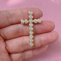 Simple Style Cross Copper Plating Jewelry Accessories sku image 4