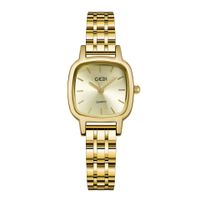 Casual Square Butterfly Double Snap Quartz Women's Watches sku image 4