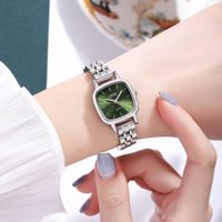 Casual Square Butterfly Double Snap Quartz Women's Watches main image 1