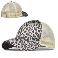 Women's Simple Style Leopard Curved Eaves Baseball Cap sku image 3