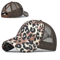 Women's Simple Style Leopard Curved Eaves Baseball Cap sku image 5