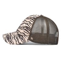 Women's Simple Style Leopard Curved Eaves Baseball Cap main image 4