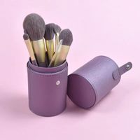 Simple Style Color Block Plastic Makeup Brushes None 1 Set main image 4