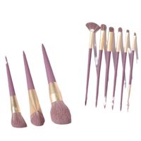 Simple Style Color Block Plastic Makeup Brushes None 1 Set main image 2